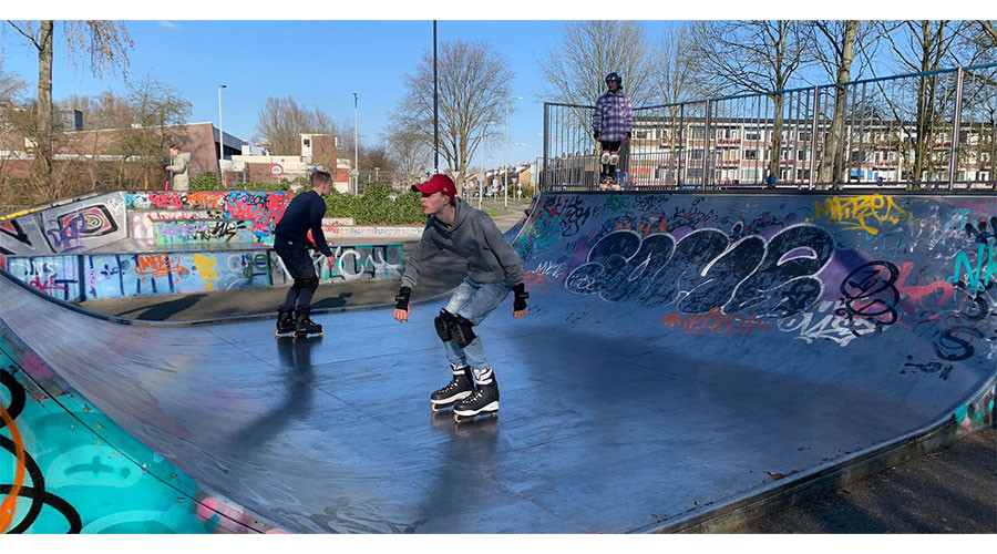 Sport, park en buiten bewegen