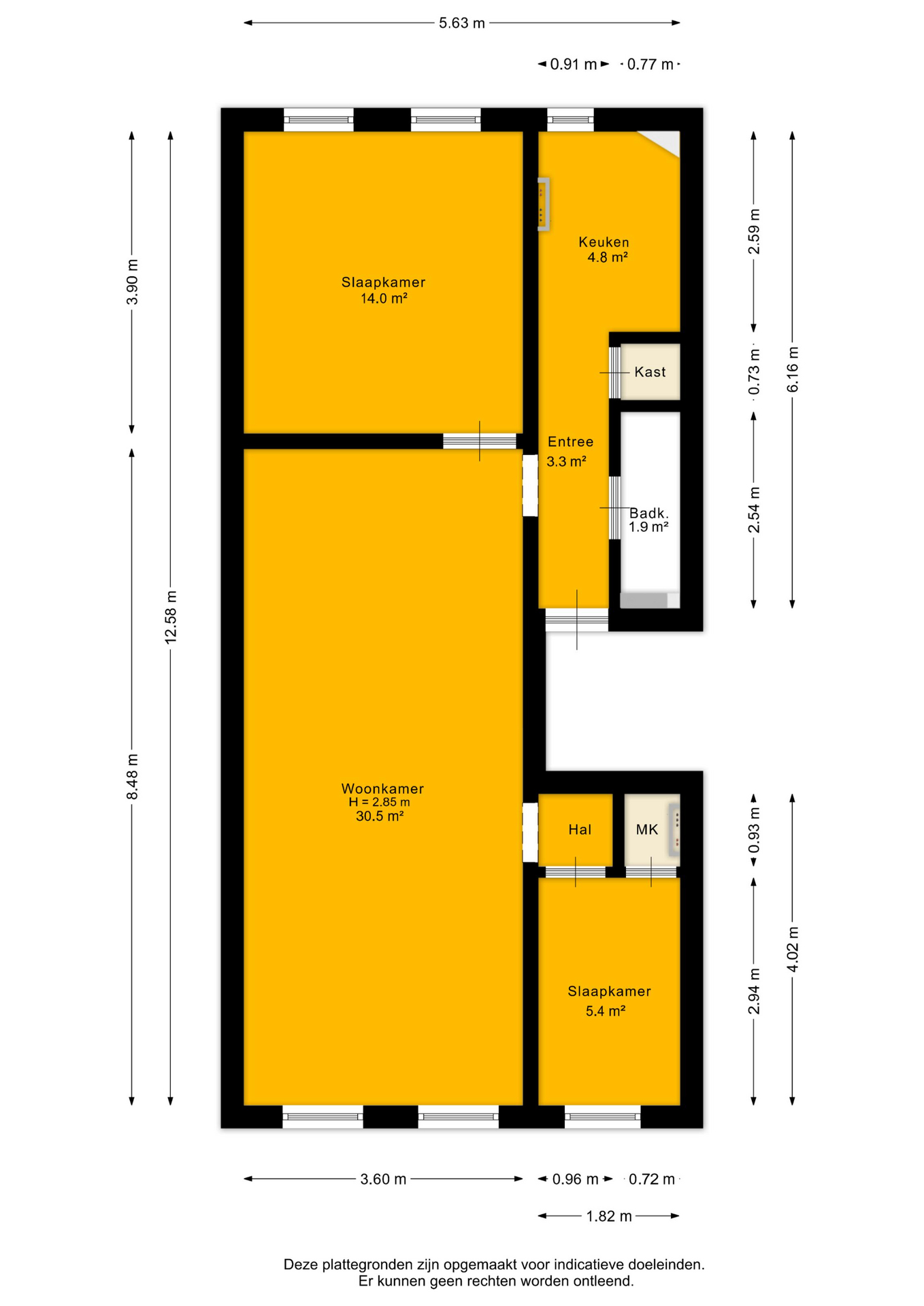 Woning te koop: 1E Middellandstraat 49A 01, Rotterdam
