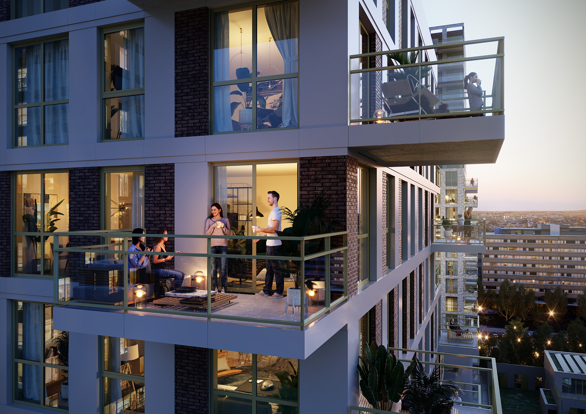 Hof van Rijswijk - Appartement met balkon PRINS exterieur